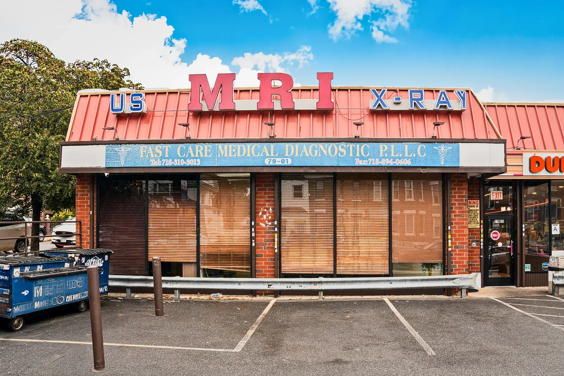 The building at 79-01 Metropolitan Avenue, Middle Village, home to Alpha Vital Elite IV